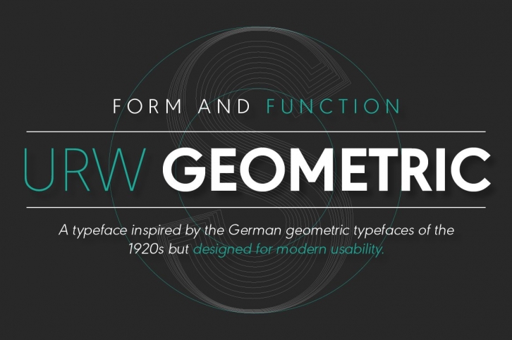 URW Geometric Thin Font Download