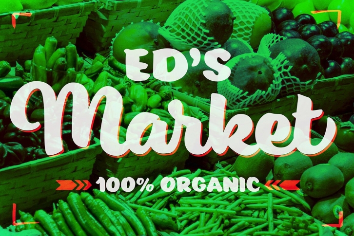 Ed's Market Bold Script Font Download