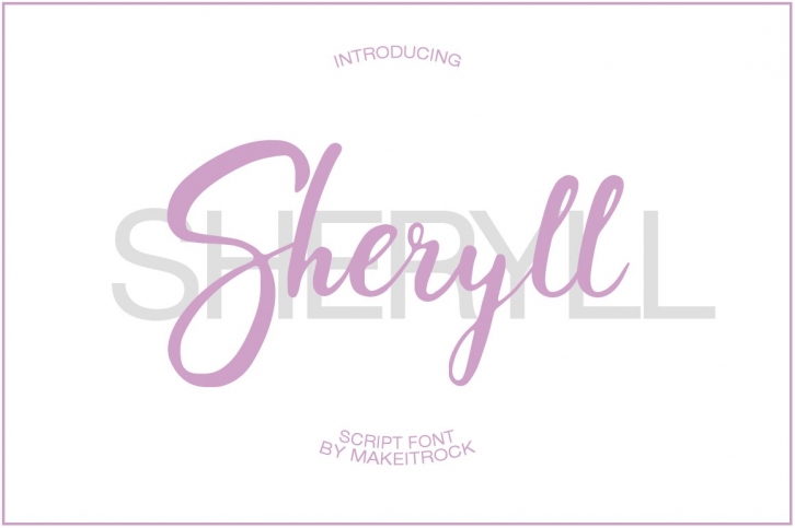 Sheryll Font Download