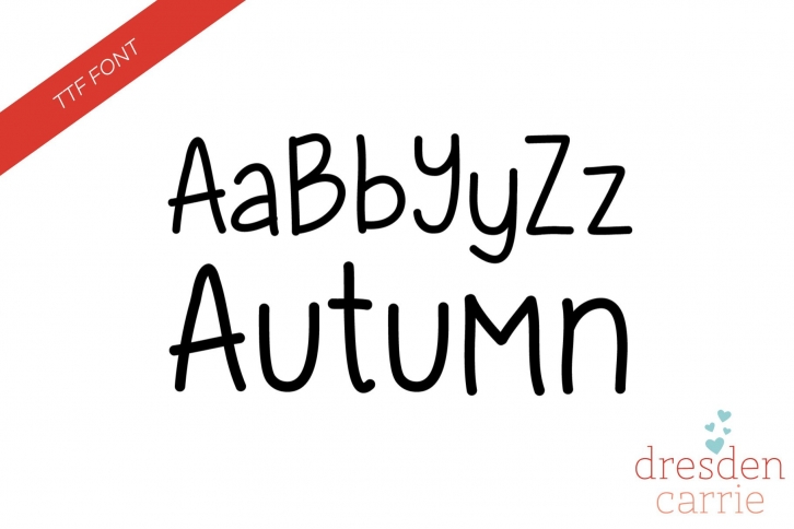 Autumn Hand-Drawn Font Download