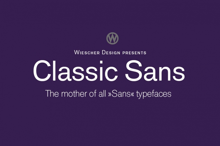 Classic Sans Font Download