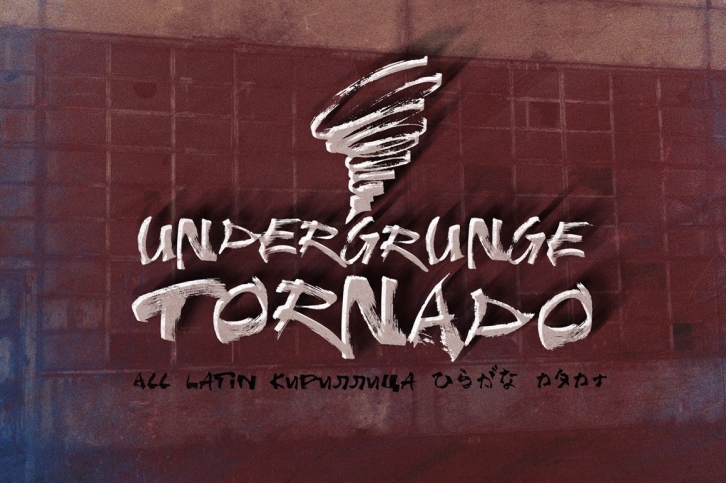 Undergrunge Tornado Font Download