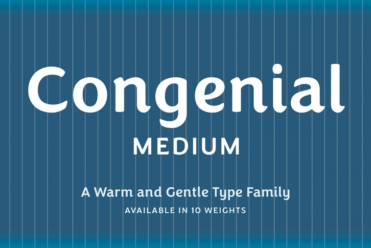 Congenial Medium Font Download