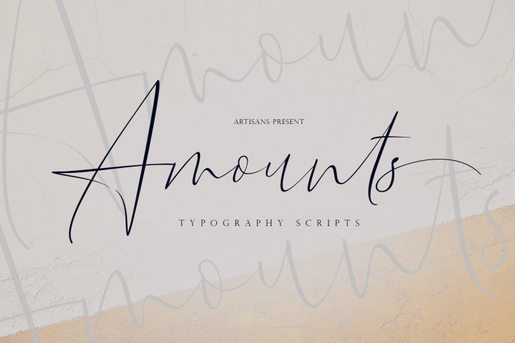 Amounts Font Download