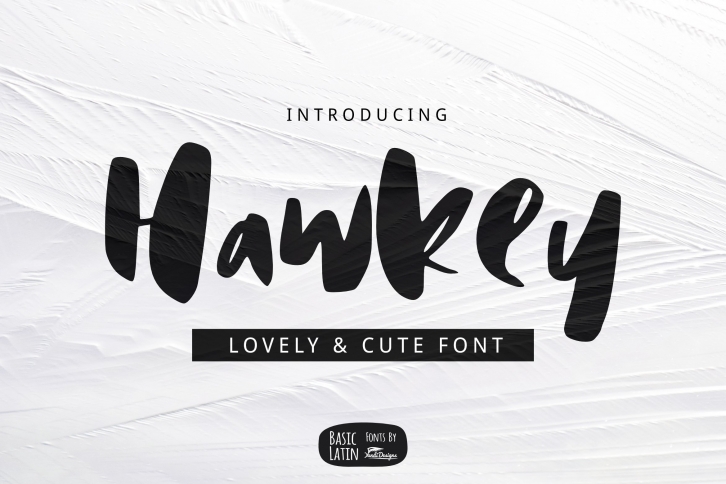 Hawkey Brush Font Download
