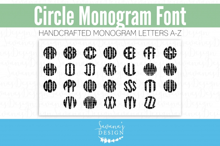 Monogram TTF OTF Circular Font Download