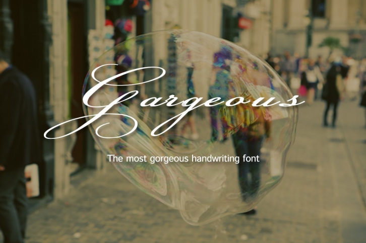 Gorgeous-Handwriting font Font Download