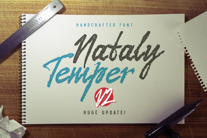 Nataly temper v.2 Update! Font Download