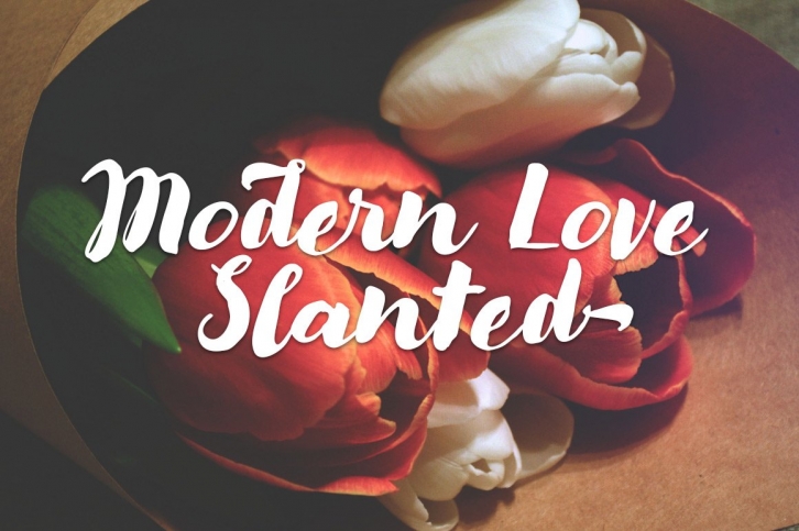 Modern Love Slanted Script Font Download