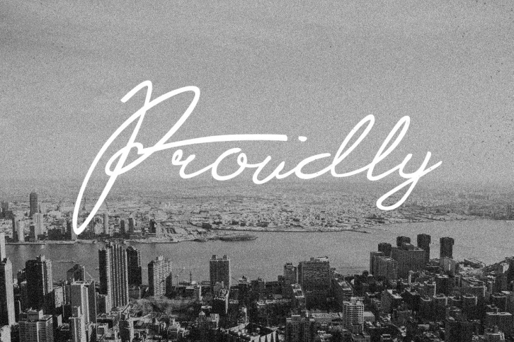 Proudly Signature Script Font Download