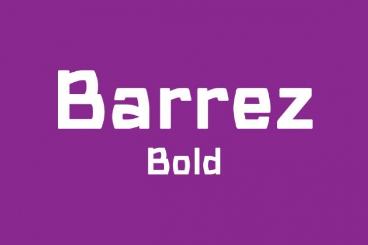Barrez Bold Font Download