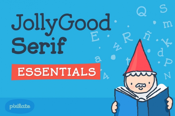 JollyGood Serif Essentials Font Download