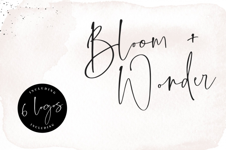 Bloom + Wonder Font Download