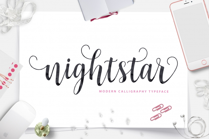 Nightstar Script Font Download