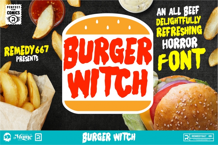 Burger Witch Font Download