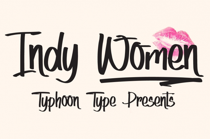 Indy Women font Font Download