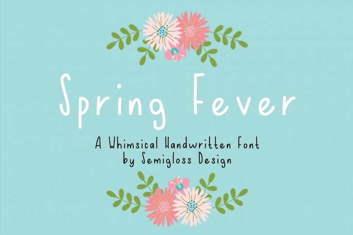 Spring Fever Font Download
