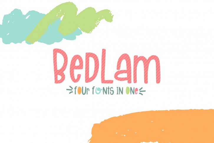 Bedlam + Bedlam Hatch Font Download