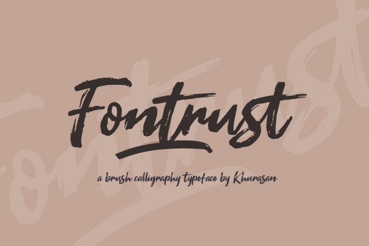 Fontrust Script (Bonusrue) Font Download