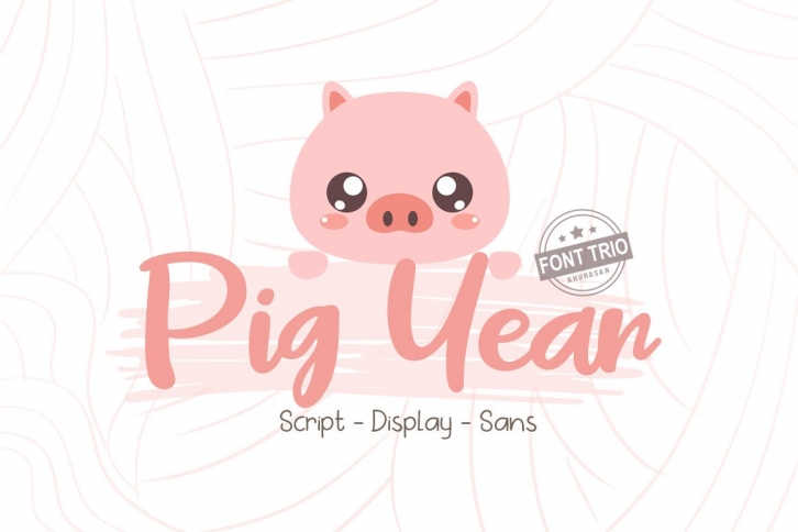 Pig Year 3 Font Download