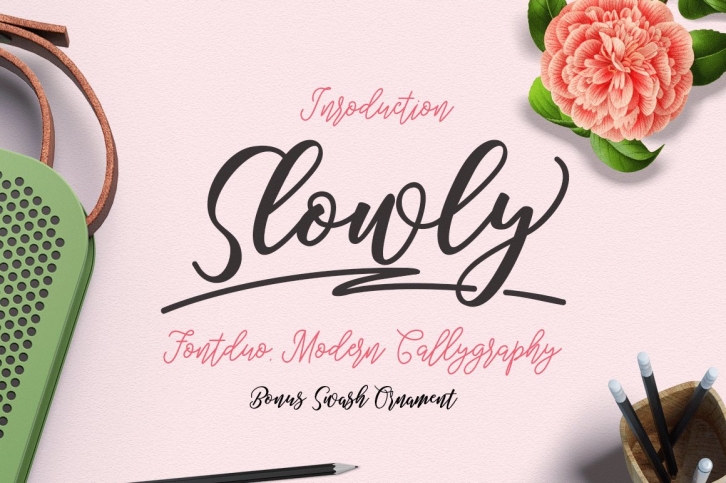 SlowlyDuo Font Download