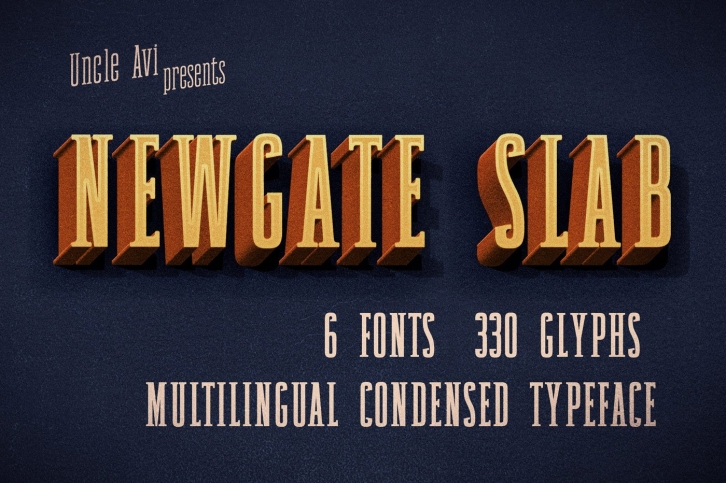 Newgate Slab Font Download