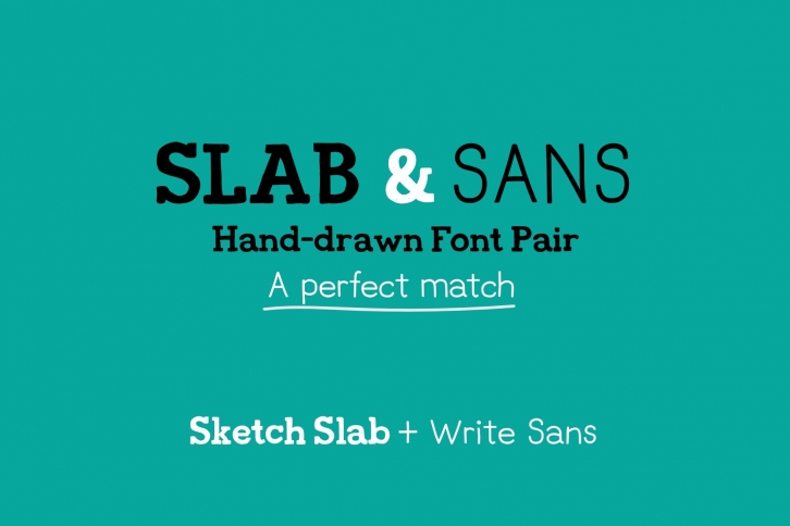 Slab and Sans Pair Font Download