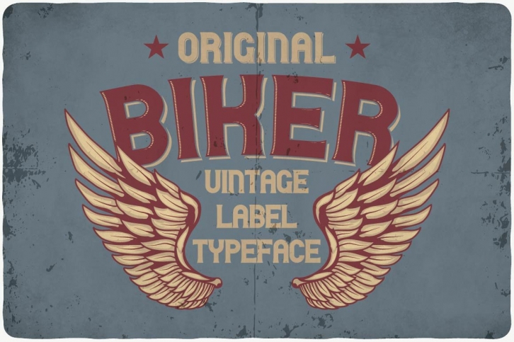Biker typeface Font Download