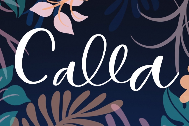 Calla Script Font Download