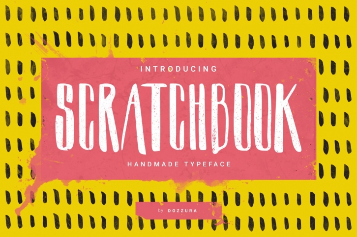 Scratchbook Typeface Font Download