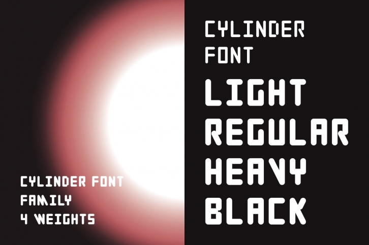 Cylinder Family Font Download