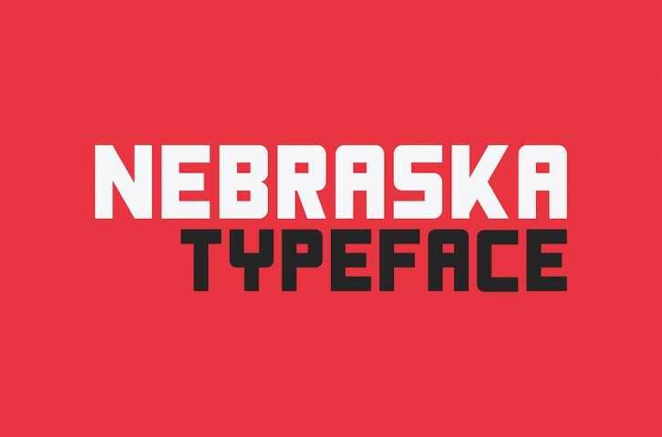 NEBRASKA TYPEFACE Font Download