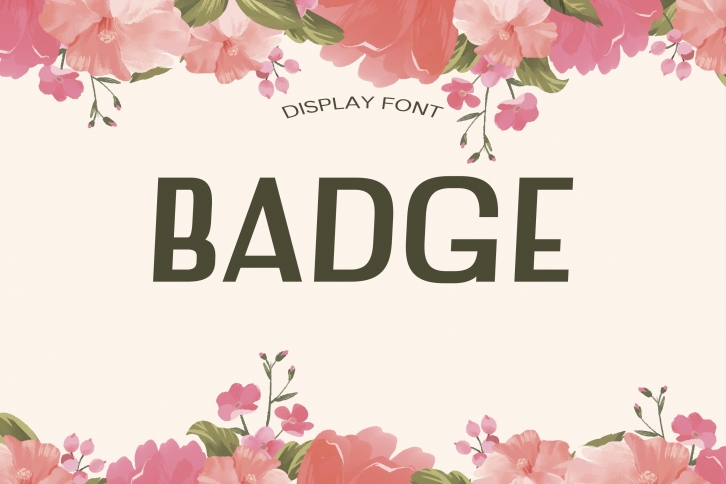 Badge Summer Font Download