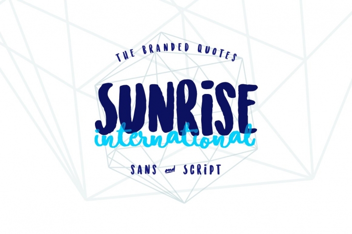 Sunrise International (Typeface) Font Download