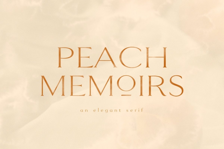 PEACH MEMOIRS Font Download