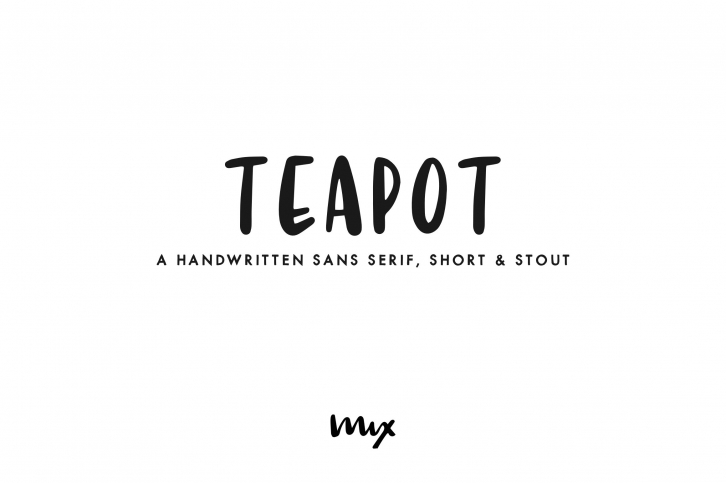 Teapot — A Handwritten Sans Serif Font Download
