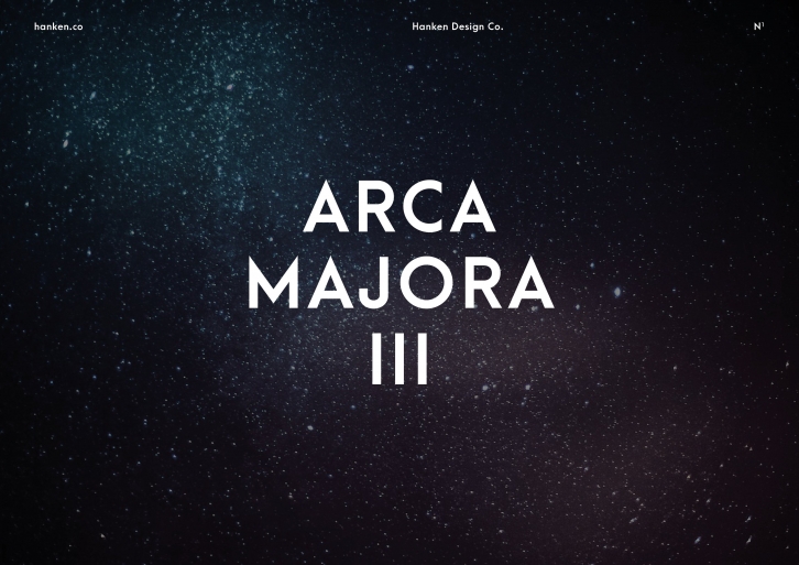 Arca Majora 3 Font Download