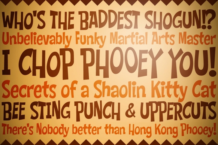 Chop Phooey Font Download