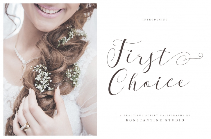 First Choice Font Download