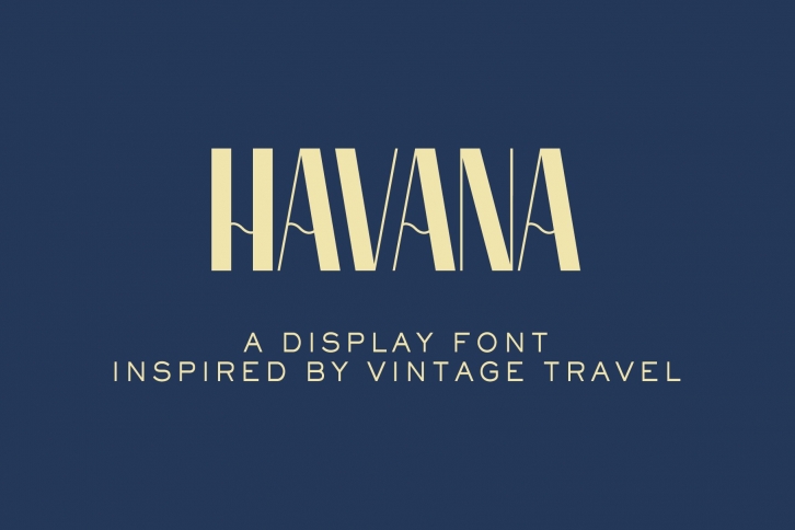 Havana Display Font Download