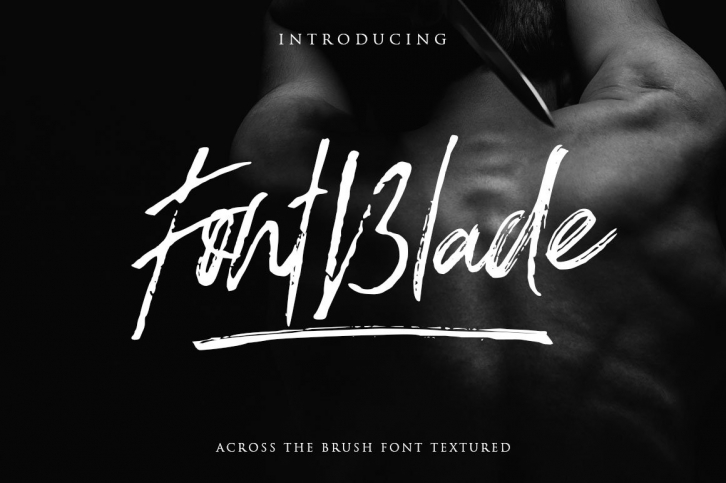 FontBlade Brush With Swashes Font Download