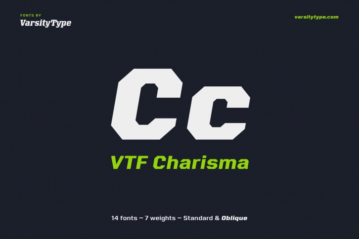 VTF Charisma Font Download