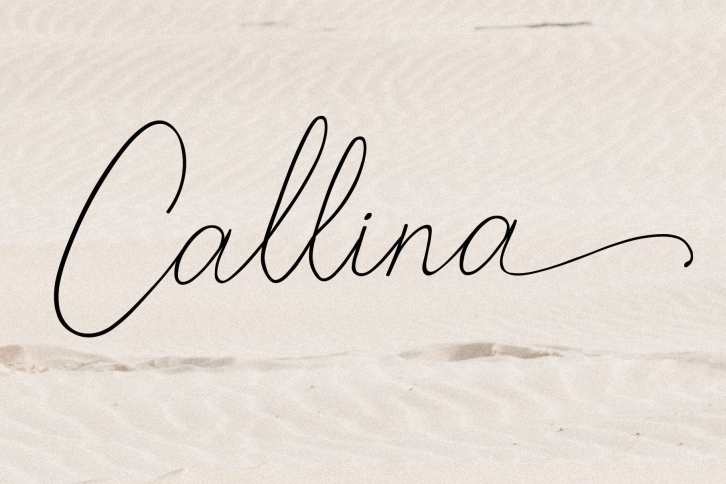 Callina Handwritten Font Download