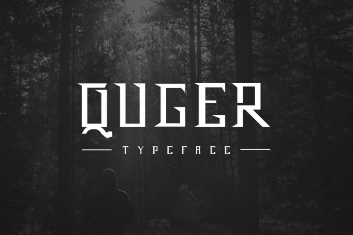 QUGER Font Download