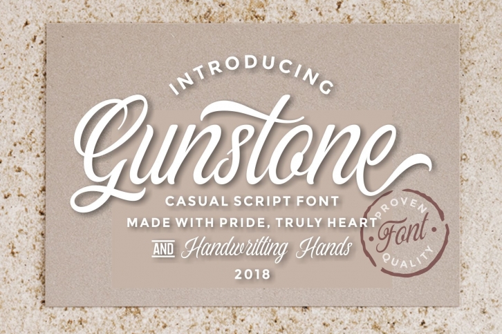 Gunstone Script Font Download