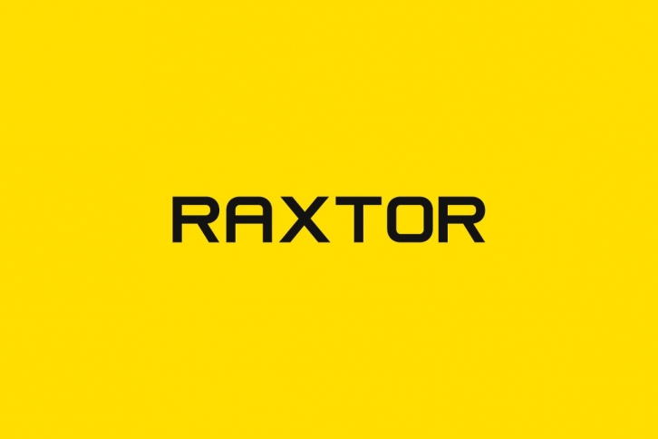 RAXTOR Font Download
