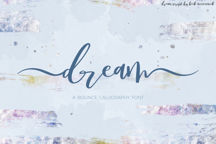 Dream Bounce Calligraphy Font Download
