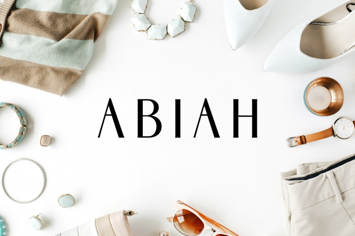 Abiah Sans Serif Family Pack Font Download