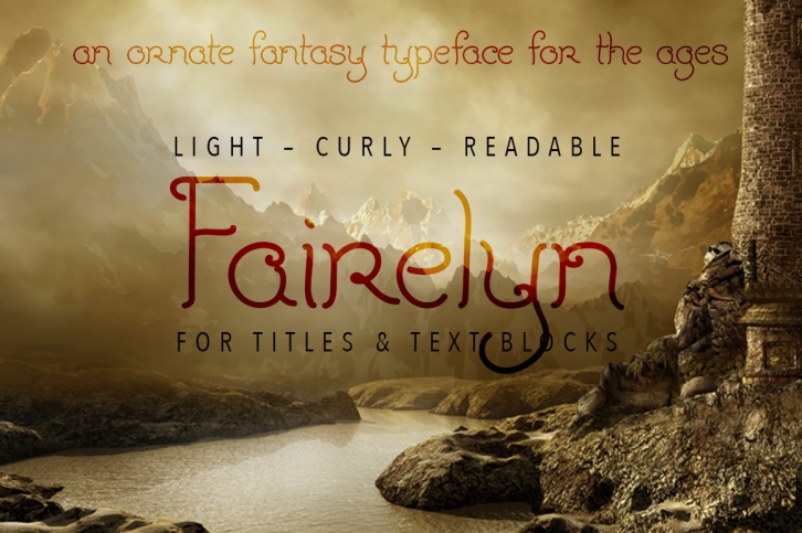 Fairelyn Fantasy Typeface Font Download