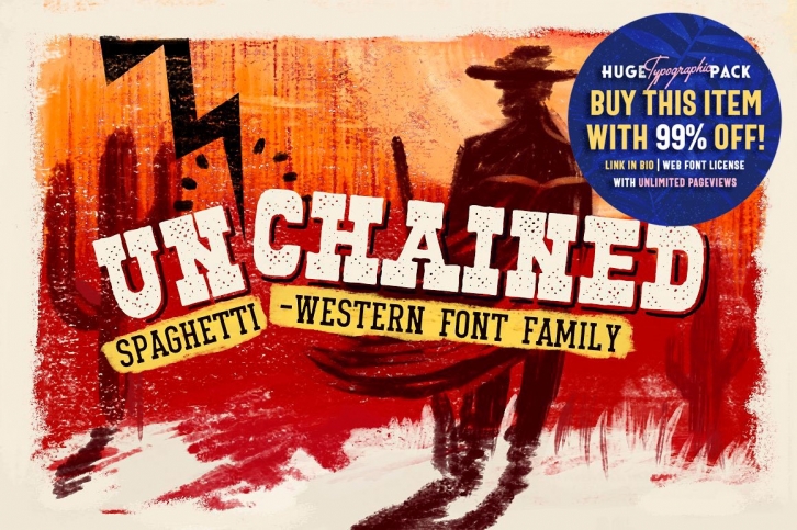 UN'CHAINED • Family Font Download